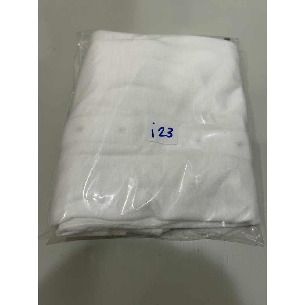 Old Navy Womens Oversized White Henley Button Top Clean Girl Size XL 100% Cotton - Picture 9 of 9